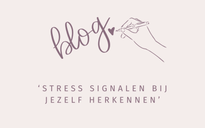 Stress signalen bij jezelf herkennen